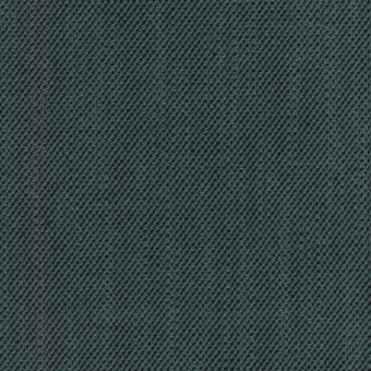 Textured teal-green fabric sample with diagonal ribbing, a nubby weave, and a white label reading “turri > fabric cat. b > 759 d”.